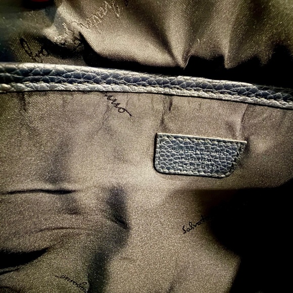 New Salvatore Ferragamo Calfskin Backpak - Picture 5 of 8